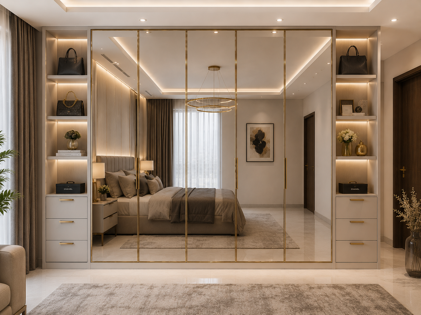 Wardrobe interior